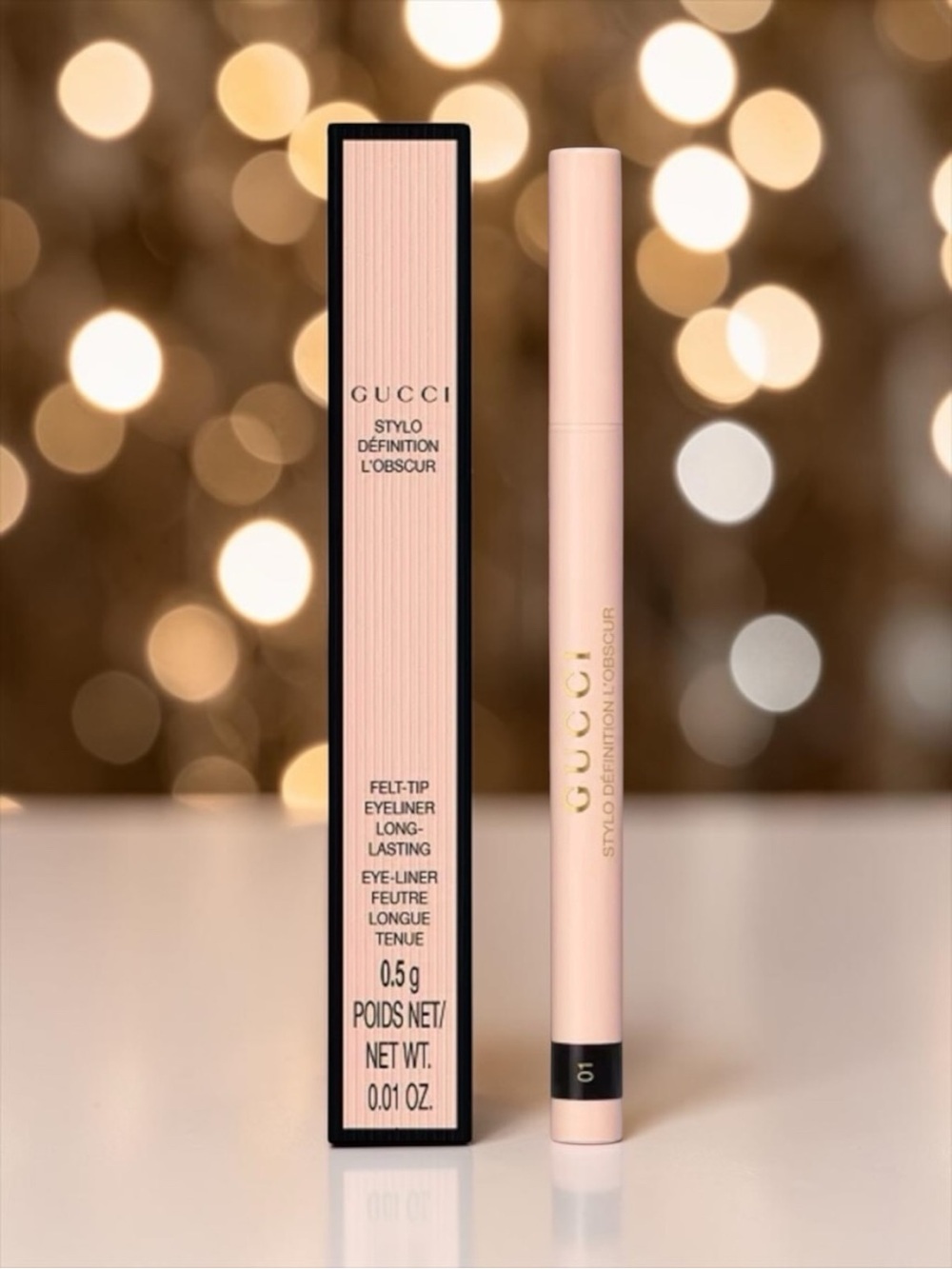Gucci Stylo Définition L’Obscur Liquid Eyeliner - 01 Eve Black NIB